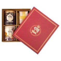 Festive Gift Packaging 4 Tin Box 410 g