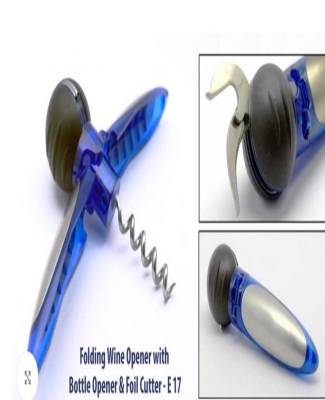 Wine Opener / Bottle Opener with Foil Cutter