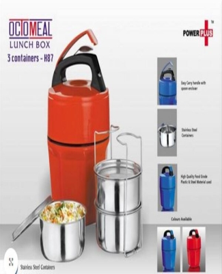 Octomeal Lunch box | 3 containers (steel)