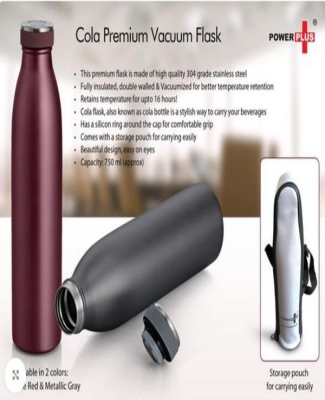 Cola Premium Vacuum Flask (750ml) (Storage pouch included)