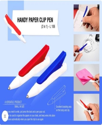 Handy Paper clip pen (2 in 1)