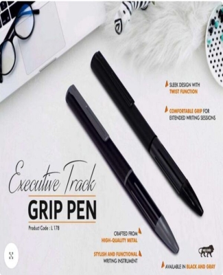 Executive Track Grip Metal Pen