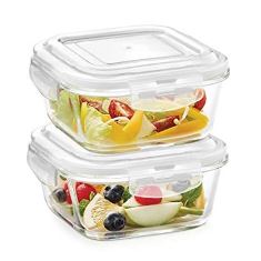 MICROWAVABLE LUNCH BOX KLIP - N - STORE SQUARE