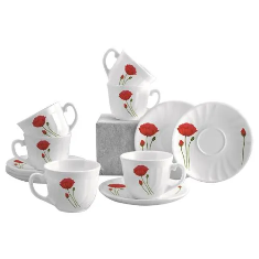 Bella Cup & Saucer Large (Set of 6)