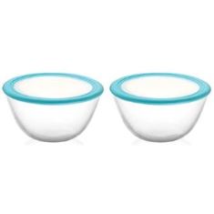 ORNELLA 500 + 500 MIXING BOWL WITH PREMIUM LID - 2PCS SET (T-N)