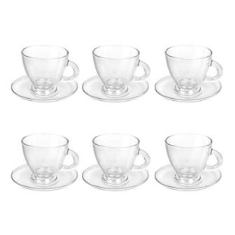 MAJESTIC 210ml CUP & SAUCER  - 6PCS SET