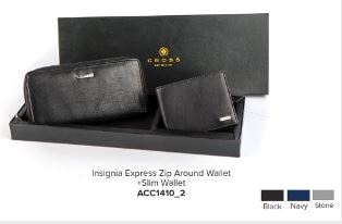 INSIGNIA EXPRESS ZIP AROUND WALLET+ SLIM WALLET