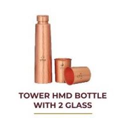 TOWER HMD BOTTLE WITH 2 GLASS