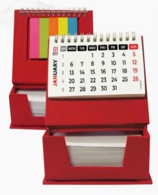 Cube Pad Table Calendar with Sticky Notes