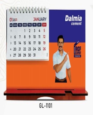 MDF Wood Plate Calendar