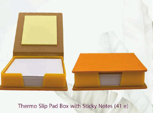 Cube Box with Sticky Notes