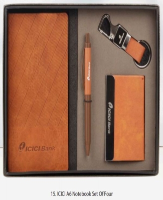 ICICI A6 Notebook Set of Four