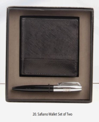 Safiano Wallet Set of Two