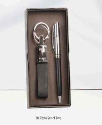 Tesla Pen & Keychain Set