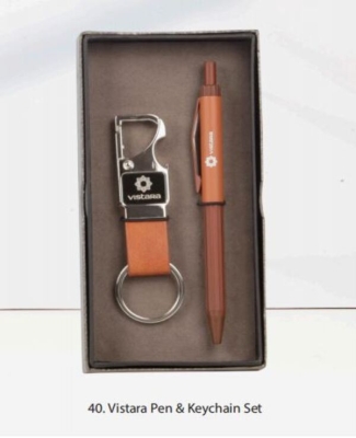 Vistara Pen & Keychain Set