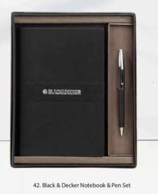 Black & Decker Notebook & Pen Set