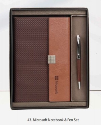 Microsoft Notebook & Pen Set