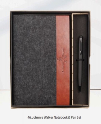 Johnnie Walker Notebook & Pen Set