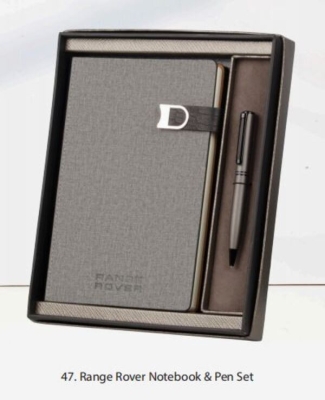 Range Rover Notebook & Pen Set