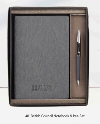 British Council Notebook & Pen Set