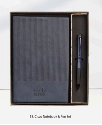 Cisco Notebook & Pen Set