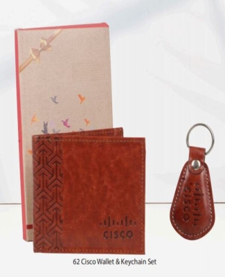 Cisco Wallet & Keychain Set