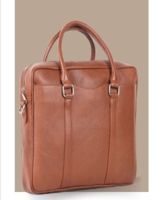 Safiano Leather Laptop Bag