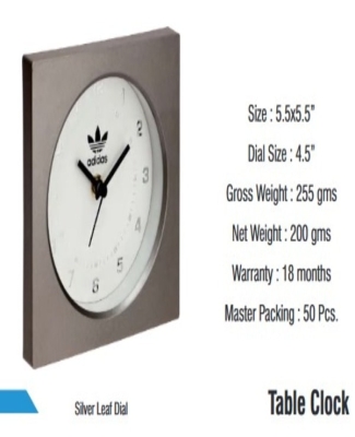 TABLE CLOCKS : ADIDAS