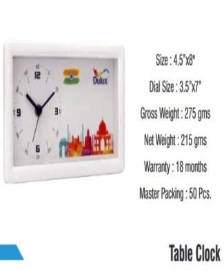 TABLE CLOCKS : DULUX