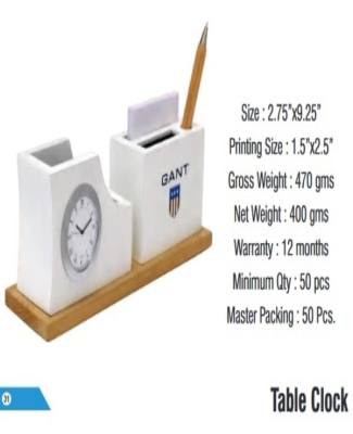 TABLE CLOCKS : GANT