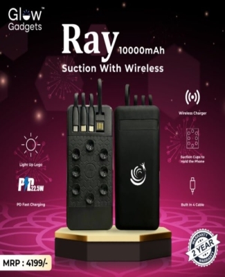 Ray Sunction with wireless 10000mAH