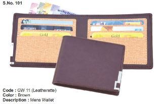 Mens Wallet - Leatherette