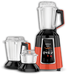 Sonido-i 500 W to 1200 W, 3 Jar Digital 
Mixer Grinder