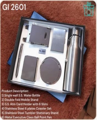 Stainless Steel Desktop Welcome Kit