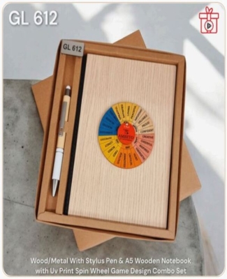 Wooden Spin Wheel Game Design Combo Set