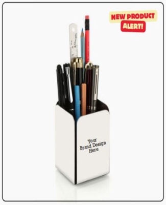 S.S. STATIONERY CUM PEN HOLDER