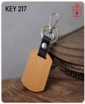 Beach Wooden with Dock Hook Keychain