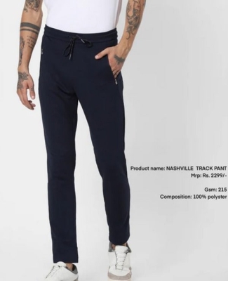 Nashville Track Pant- Navy Blue