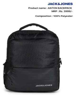 Anton Backpack- Black