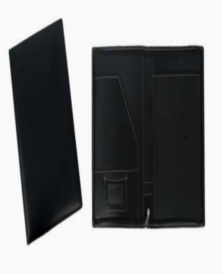 Black Zipper Folder