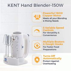 KENT HAND MIXER 150W