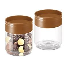 PET CONTAINERS STACK IT JAR 500  2PCS SET