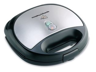 SM3006 Sandwich Toaster 750 Watts Black with SS 370032