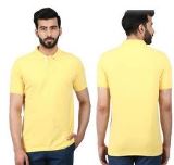 POLY COTTON YELLOW T-SHIRTS