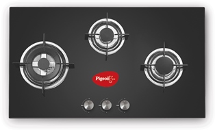 PIGEON HOB 3 BURNER - ORNATE 14117