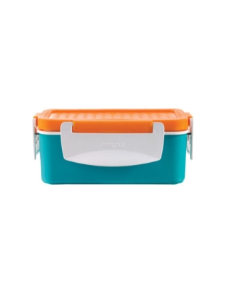 PETRA (Steel Liner)-Thermo Rectangular Lunch Box 700 ML With Satinless Steel, Steel Container of and Bag