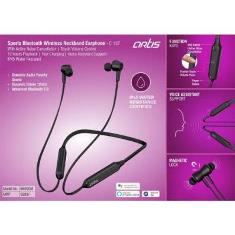 Artis Sports Bluetooth Wireless Neckband Earphone With Active Noise Cancellation | Touch volume control | 12 hours playback | Fast charging | Voice as