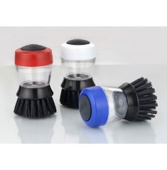 Kitchen Brush With Detergent Holder Z03