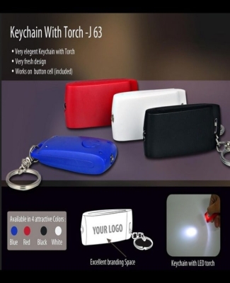 Classy keychain with LED torch