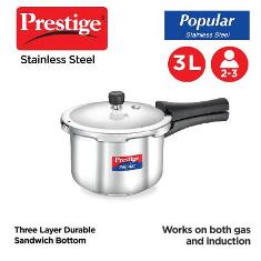 SS Popular Pressure Cooker 3L